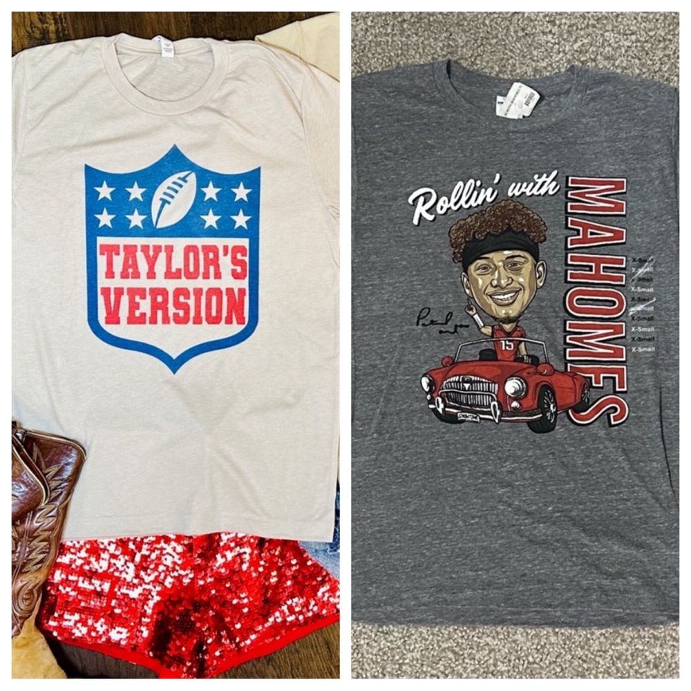 🆕 NWT (2) Chiefs T-Shirts!